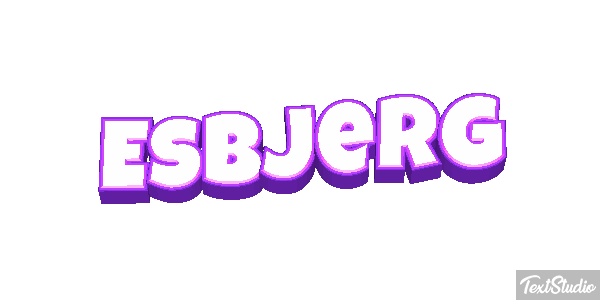 Esbjerg Effet de texte