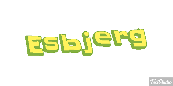 Esbjerg Effet de texte
