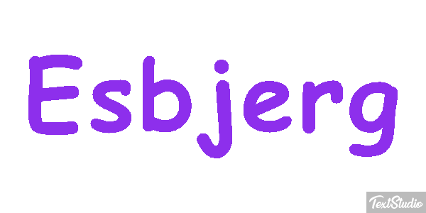 Esbjerg Effet de texte