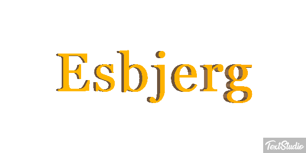 Esbjerg Effet de texte