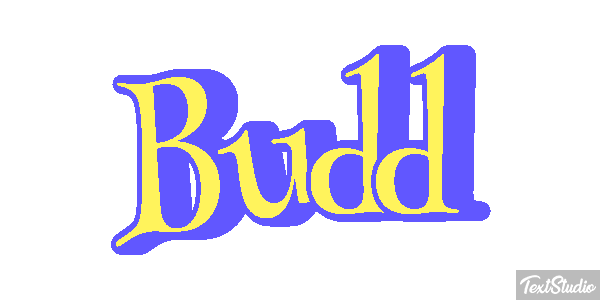 Budd Text effect