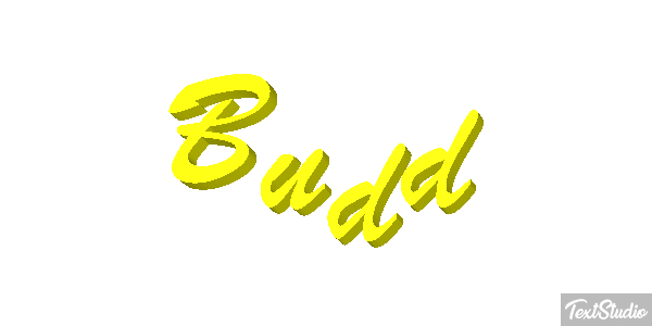 Budd Text effect