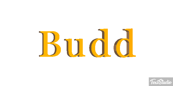 Budd Text effect