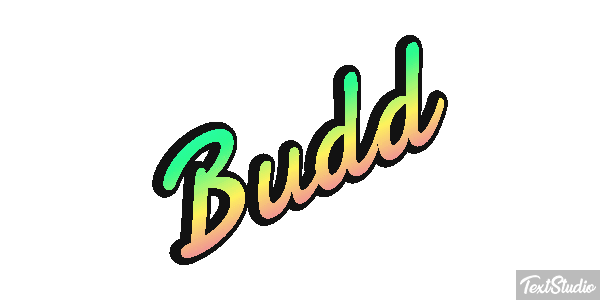 Budd Text effect