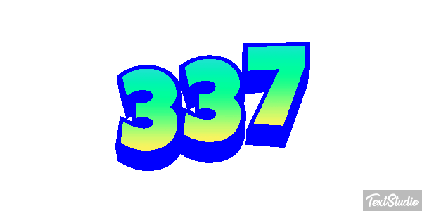 337 Texteffekt