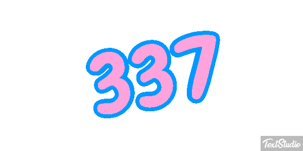 337 Texteffekt
