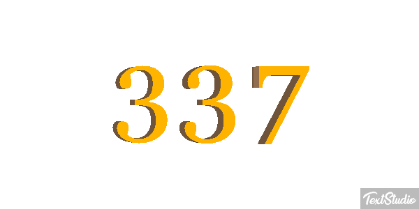337 Texteffekt