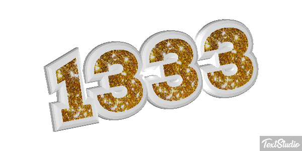 1333 Text effect