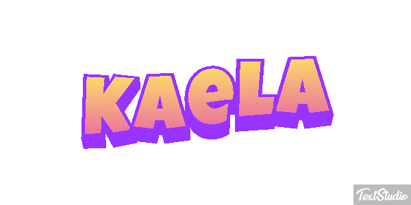 Kaela Text effect