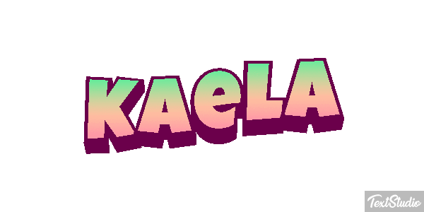 Kaela Text effect