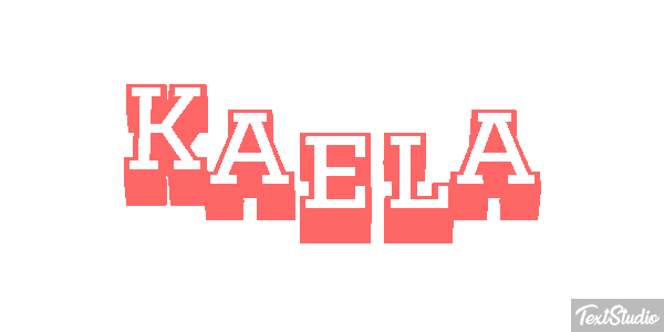 Kaela Text effect