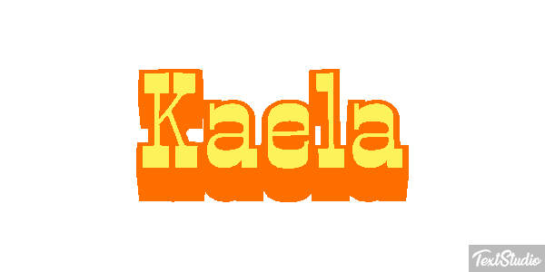 Kaela Text effect