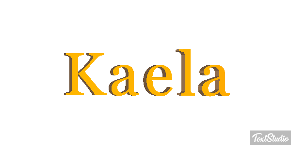 Kaela Text effect