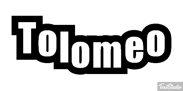 Tolomeo Effetto testo