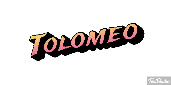 Tolomeo Effetto testo