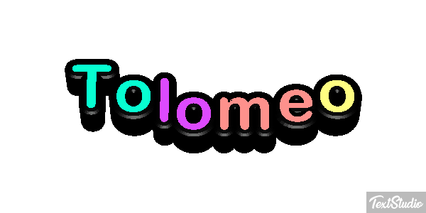 Tolomeo Effetto testo