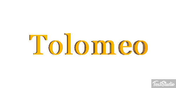 Tolomeo Effetto testo