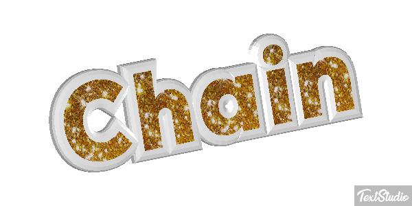 Chain Efecto de texto