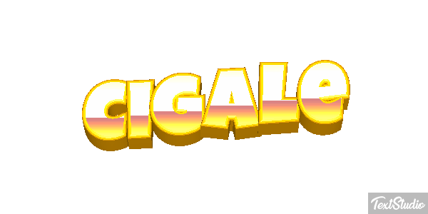 Cigale Tekst effect