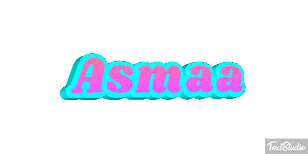 Asmaa Texteffekt