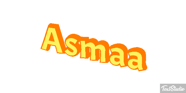 Asmaa Texteffekt