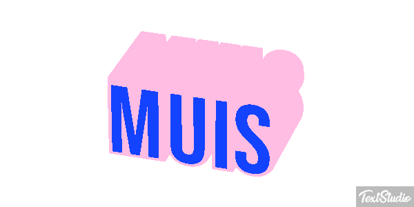 Muis Tekst effect