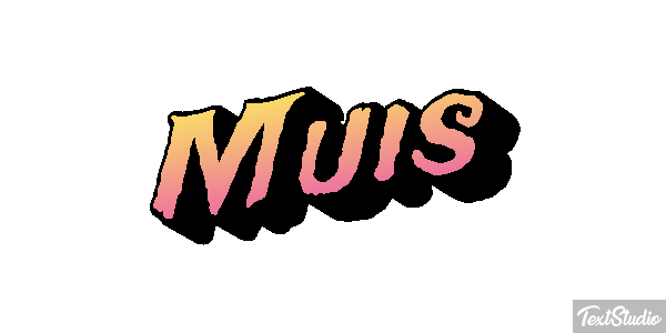 Muis Tekst effect