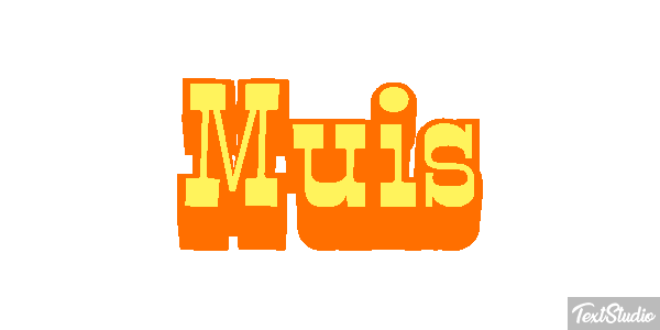 Muis Tekst effect