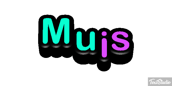 Muis Tekst effect