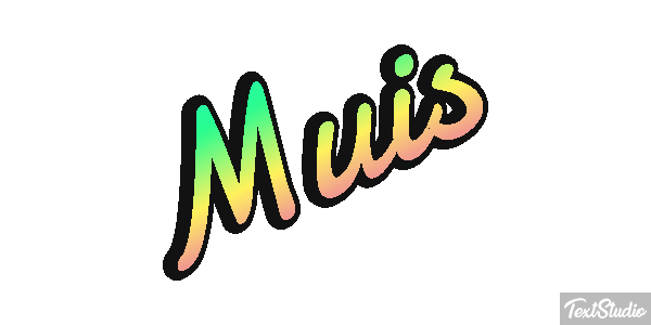Muis Tekst effect