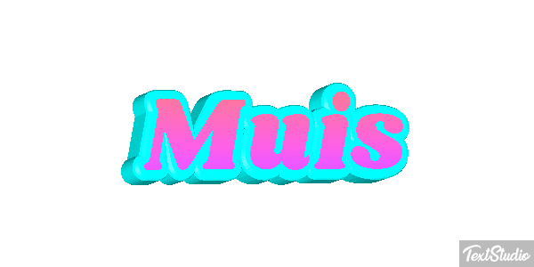 Muis Tekst effect