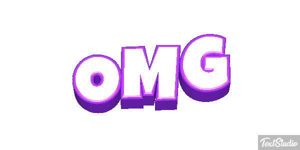 OMG Text effect