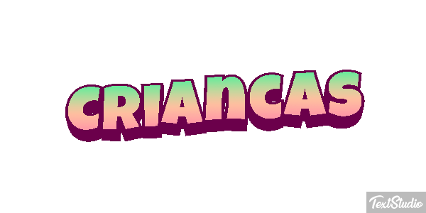 Crianças Efeito do texto