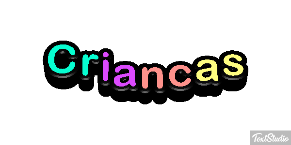 Crianças Efeito do texto