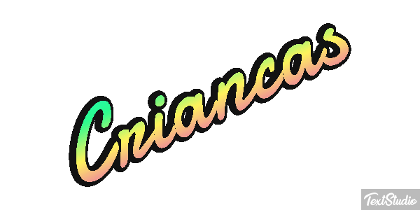 Crianças Efeito do texto