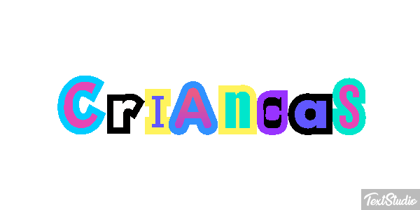 Crianças Efeito do texto