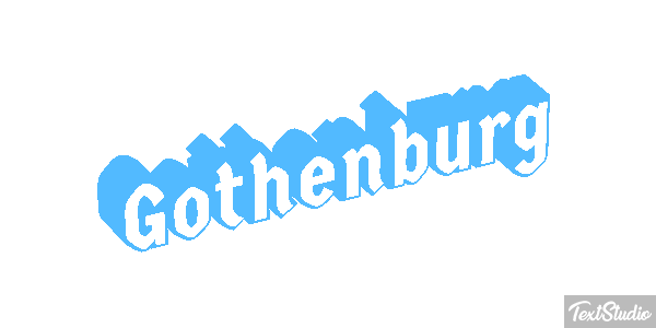 Gothenburg テキスト効果