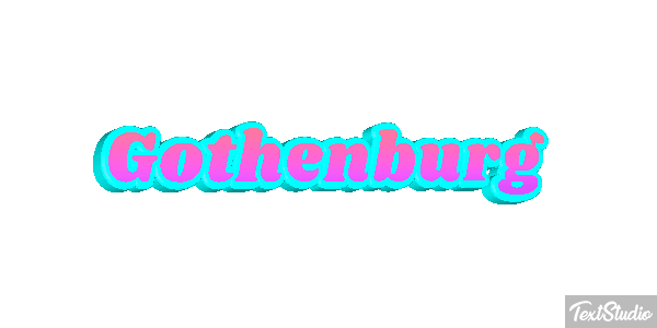 Gothenburg テキスト効果