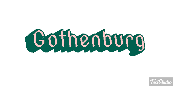 Gothenburg テキスト効果