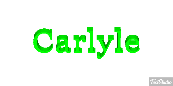 Carlyle Effetto testo