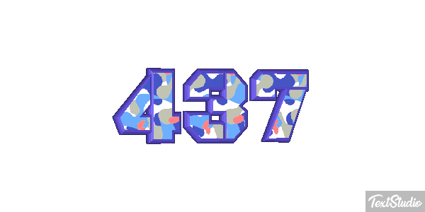 437 Metin efekti