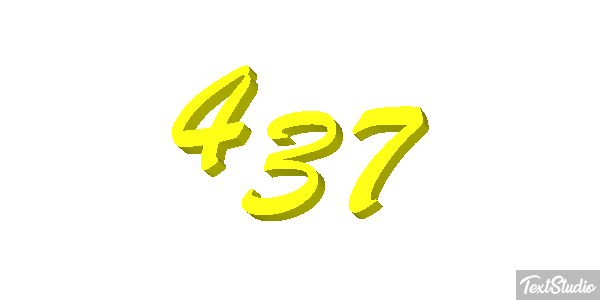 437 Metin efekti