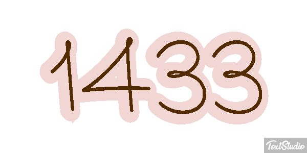 1433 テキスト効果