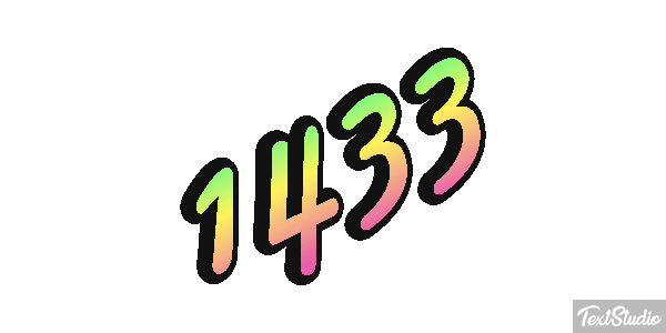 1433 テキスト効果