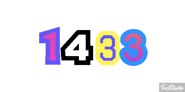 1433 テキスト効果