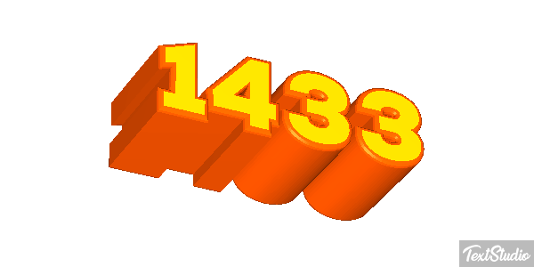 1433 テキスト効果