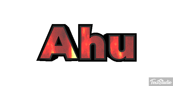 Ahu Text effect