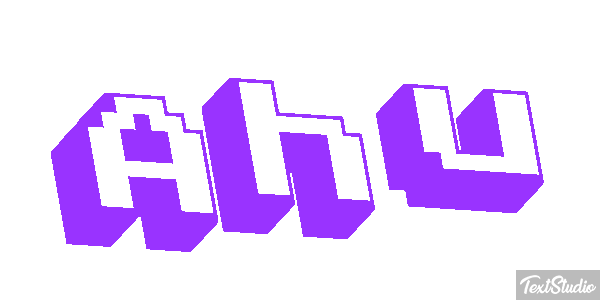 Ahu Text effect