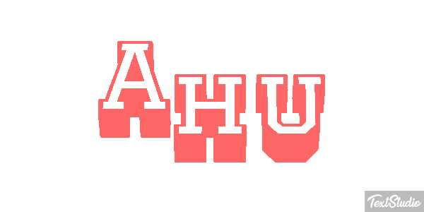 Ahu Text effect