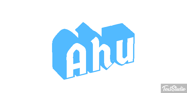 Ahu Text effect